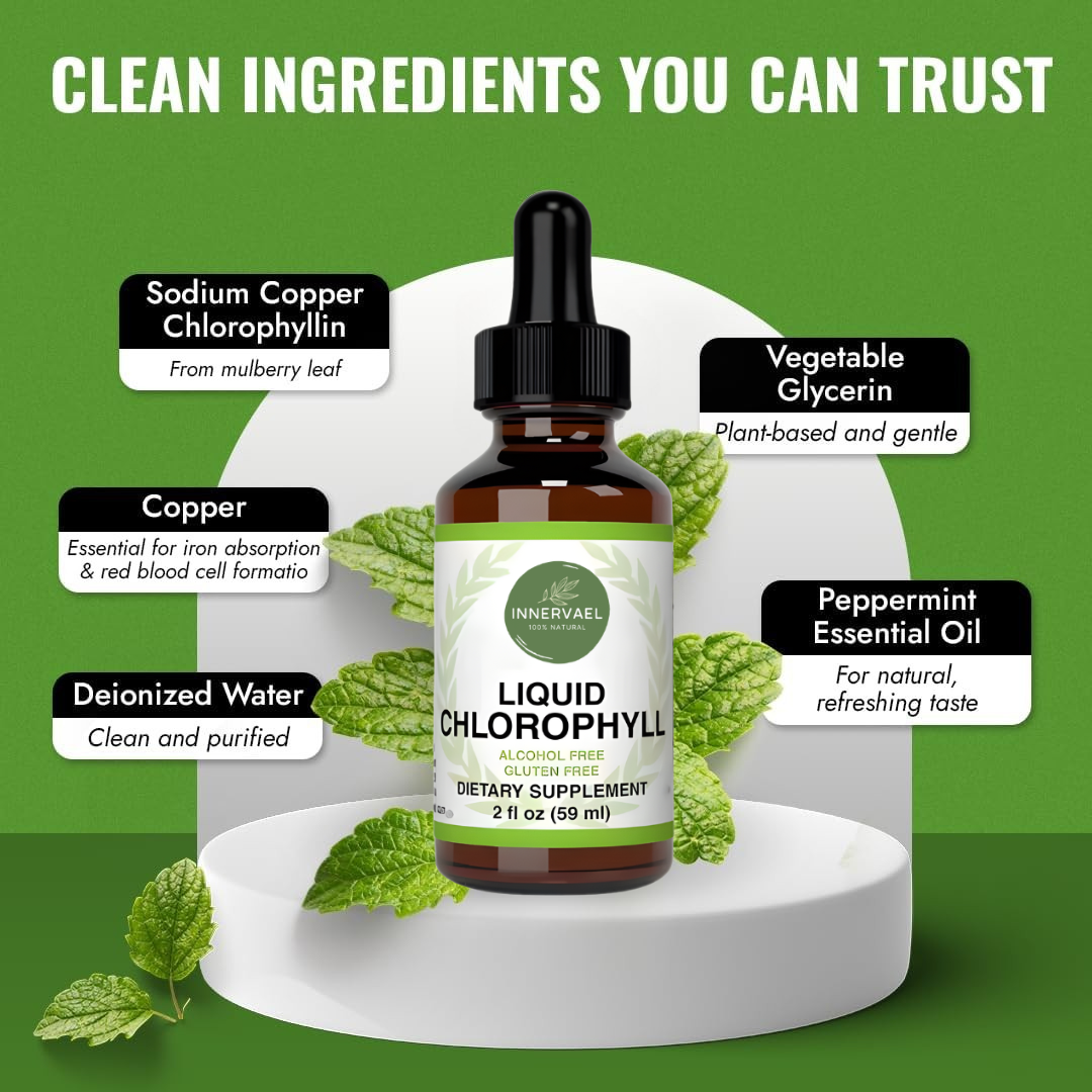 Innervael Liquid Chlorophyll Extract Drops