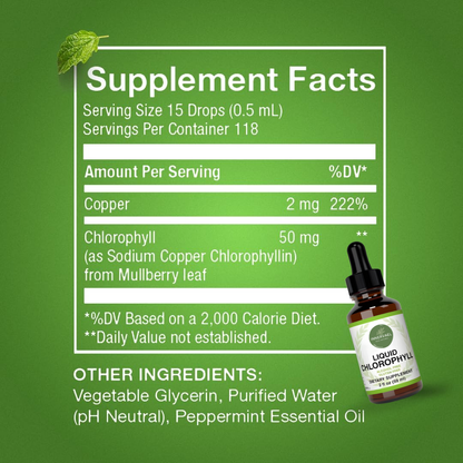 Innervael Liquid Chlorophyll Extract Drops